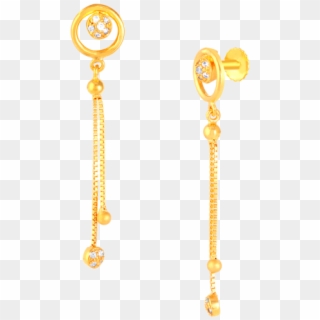 Pretty Danglers Gold Earring Gold Earrings, Drop Earrings, - Earrings Clipart