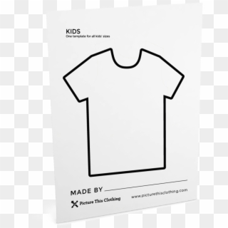 Choose T-shirt Type, For Kids - Paper Clipart
