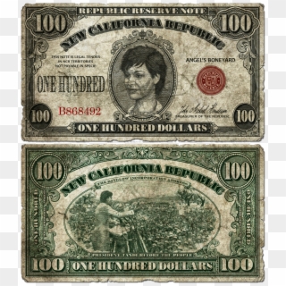 $100 Ncr - New California Republic Money Clipart