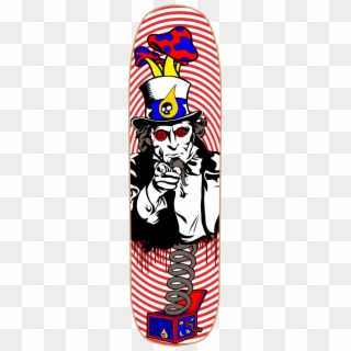 Tallboy Unclesam Small - Skateboard Deck Clipart