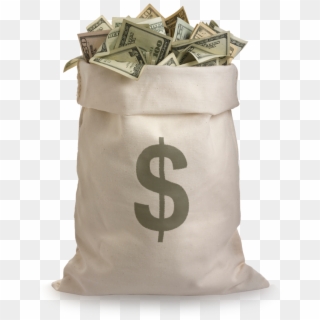Bundle Of Dollar - Bag Of Money Png Clipart