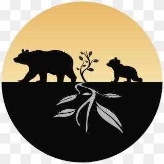 Bear And Cub Logo Clip - Bear And Cub Logo - Png Download