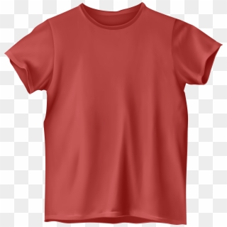 Red T Shirt Png Clip Art - Shirt Transparent Png