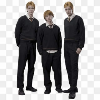 Free Png Fred Ron And George Png - Fred And George Png Clipart