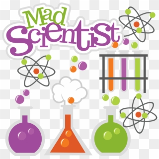 Science Beakers And Test Tubes Clipart Images Pictures - Mad Science Clip Art - Png Download