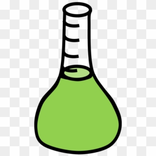 Beaker Laboratory Flasks Chemistry Liquid - Green Liquid In Beaker Clipart