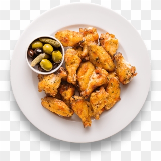 Salt And Vinegar Chicken Wings - Fried Chicken Wing With Salt Png Clipart