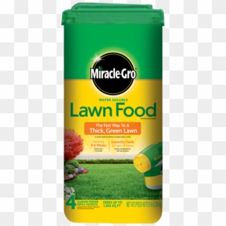 Miracle Gro Lawn Food Water Soluble - Grass Fertilizer Brand Clipart