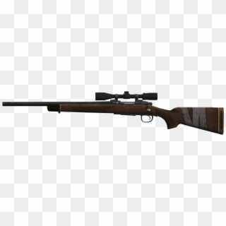 Rebaii - Fallout 4 Scoped Hunting Rifle Clipart