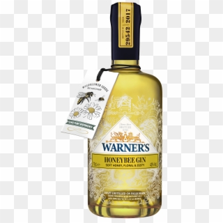 Warner's Honeybee Gin Buy Online Uk 5cl 20cl & 70cl - Warner Edwards Clipart