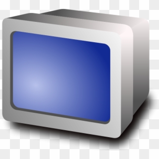 Crt Display Png Clip Arts - Computer Monitor Transparent Png