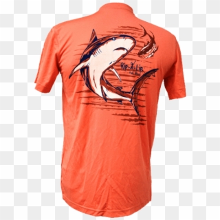 Bull Shark Poly Hd Short Sleeve Performance Dri-wear - Active Shirt Clipart