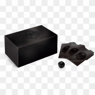 [ocg] Black Leather Storage Box - Yugioh Duelist Card Storage Box Clipart