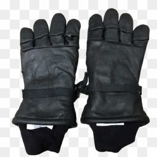 New Intermediate Cold/wet Weather Black Leather Military - Usgi Intermediate Cold Weather Gloves Clipart