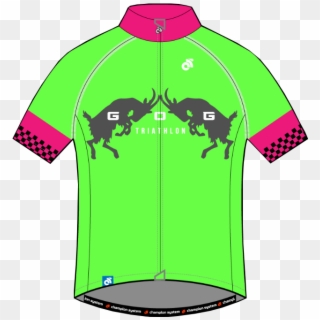 Gog Green Cycle Jersey - Active Shirt Clipart