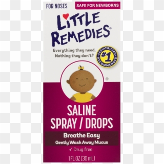 Little Remedies Saline Spray/drops, 1 Fl Oz - Little Remedies Saline Mist Clipart