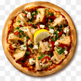 Garlic Prawn Seafood Pizzas - North Bergen Pizza Cuomo Clipart