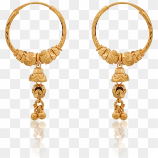Gorgeous Gold Hoop Earrings - Earrings Clipart