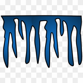Icicle, Dark Blue, Png Clipart