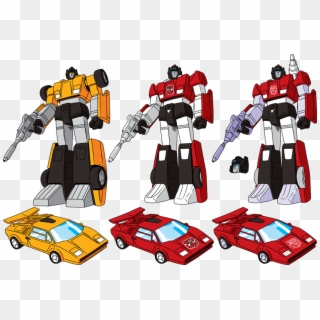 Sideswipe Transformers Car - Model Car Clipart