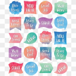 Tcr8974 Watercolor Stickers Image - Watercolor Stickers Clipart