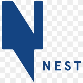 Nest Logo In Dark Blue - Parallel Clipart