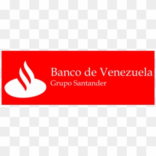 Banco De Venezuela Grupo Santander Logo Vector - Graphic Design Clipart