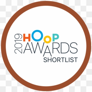 Hoop Awards 2019 Shortlist Badge - Circle Clipart