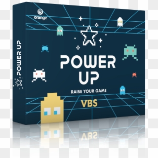 Jump Into The Best Week Ever With The Power Up Vbs - Orange Vbs Power Up Clipart