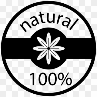 100 % Natural Badge Comments - 100 Percent Natural Logo Png Clipart