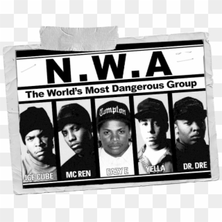 Lead Image Nwa Photo - Nwa The World's Most Dangerous Group Clipart