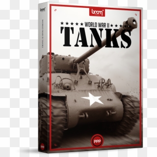 Ww2 Tanks Sound Effects Library Product Box - M4 Sherman Clipart