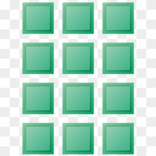 3×4 Rectangle - Google Grid Icon Png Clipart