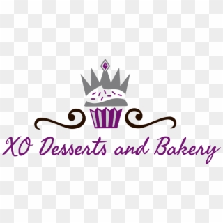 Xo Desserts And Bakery Logo - Tasty Treats Cake Shop Clipart