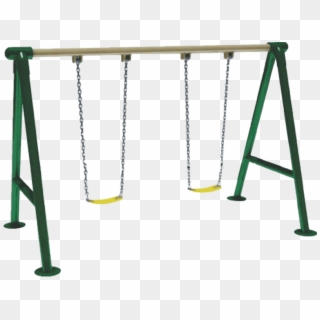 Double Swing With Frp Seat - Swings Png Clipart