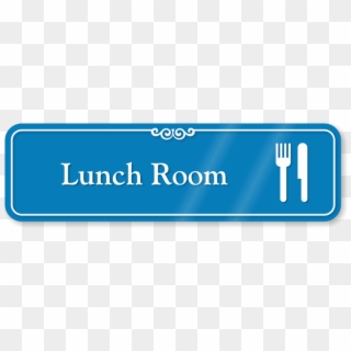 Lunch Room Hospital Showcase Sign - Sign Clipart