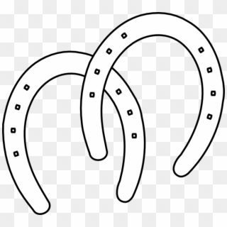 Image Free Horseshoes Clip Art At Clker Com Vector - Double Horseshoes Png Transparent Png