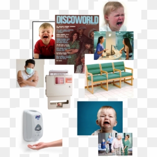 Hospital Waiting Room Starterpack - Collage Clipart