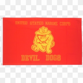 Usa Devil Dogs Ft Flag - Usmc Devil Dog Clipart