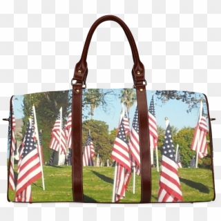 Usa Flag Travel Purse By Martina Webster Waterproof Clipart