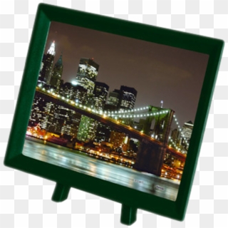 Brooklyn Bridge Manhattan Skyline - Led-backlit Lcd Display Clipart