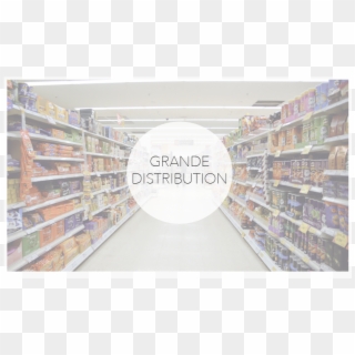 Grande Distribution Png - Supermarket Aisle Clipart