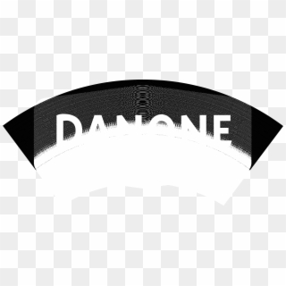 Danone Logo Black And White - Arch Clipart
