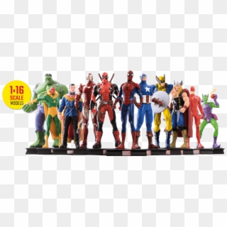 Marvel Universe Figurine Collection Clipart