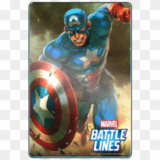 There Are A Wide Variety Of Different Special Abilities - Marvel Battle Lines Cards Clipart