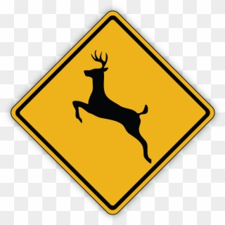Are Highway Warning Signs Effective - Deer Crossing Signs Clipart