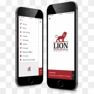 Lion-mockup - Iphone Clipart