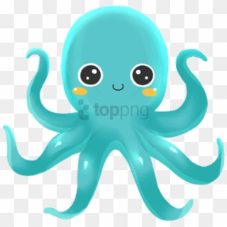 Free Png Octopus Png Png Image With Transparent Background - 章魚 卡通 Clipart