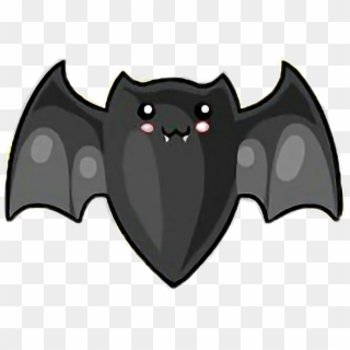 #halloween #nochedebrujas #bat #murcielago #negro #pipistrelli - Cartoon Clipart