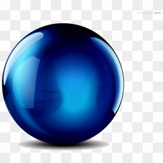3d Glass Ball , Png Download - Sphere Clipart